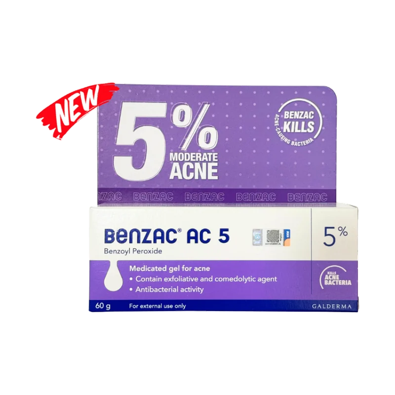 Benzac Acne Gel 5% Benzoyl Peroxide